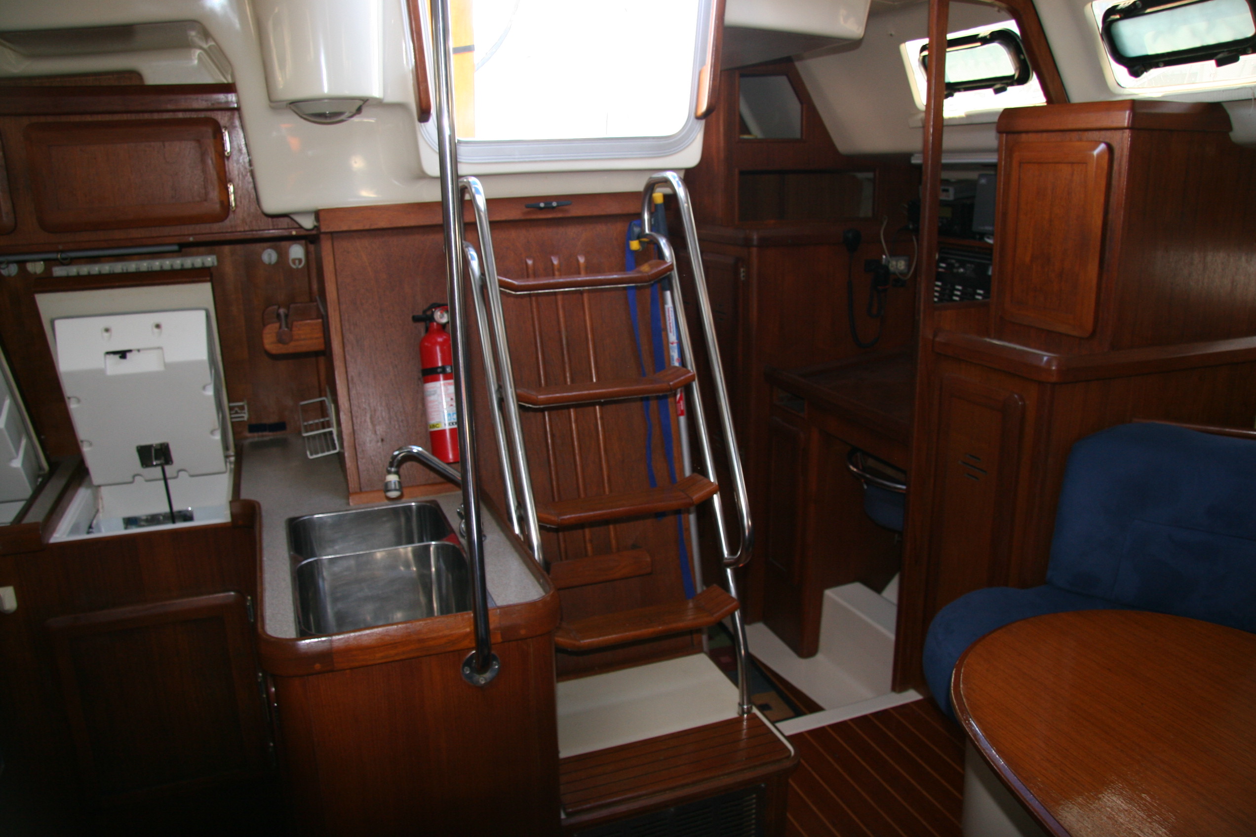 Stairs to Cockpit